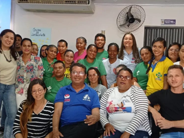 Sec. de Saúde realiza oficina do Programa Previne Brasil para Agentes Comunitária de Saúde de Vila Nova dos Martírios.