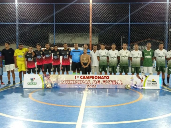 Secretaria de Esportes realiza Campeonato de Futsal em Vila Nova dos Martírios